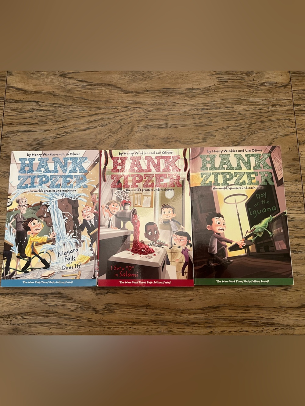 Hank Zipzer Chapter Book Trio - Colorful Illustrated Covers